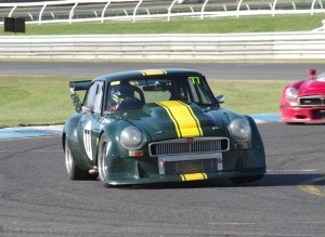 Glen Wood has been a formidable opponent in season 2015 in the MG C V8